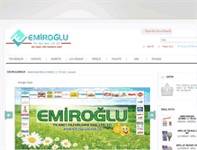 Tablet Screenshot of emirogluticaret.net